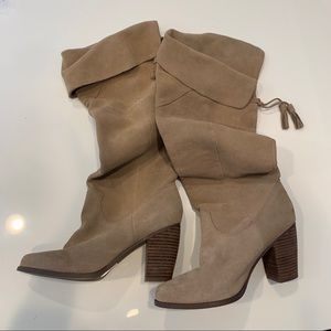 Urban Outfitters Ecote Suede Leather Tassel Boots